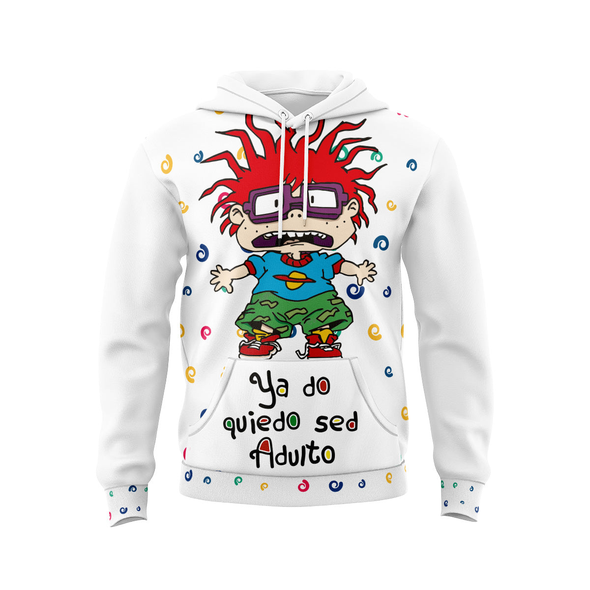 Sudadera Carlitos Blanca