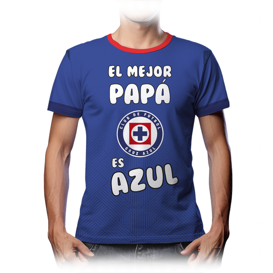 Playera Mejor Papá Cruz Azul