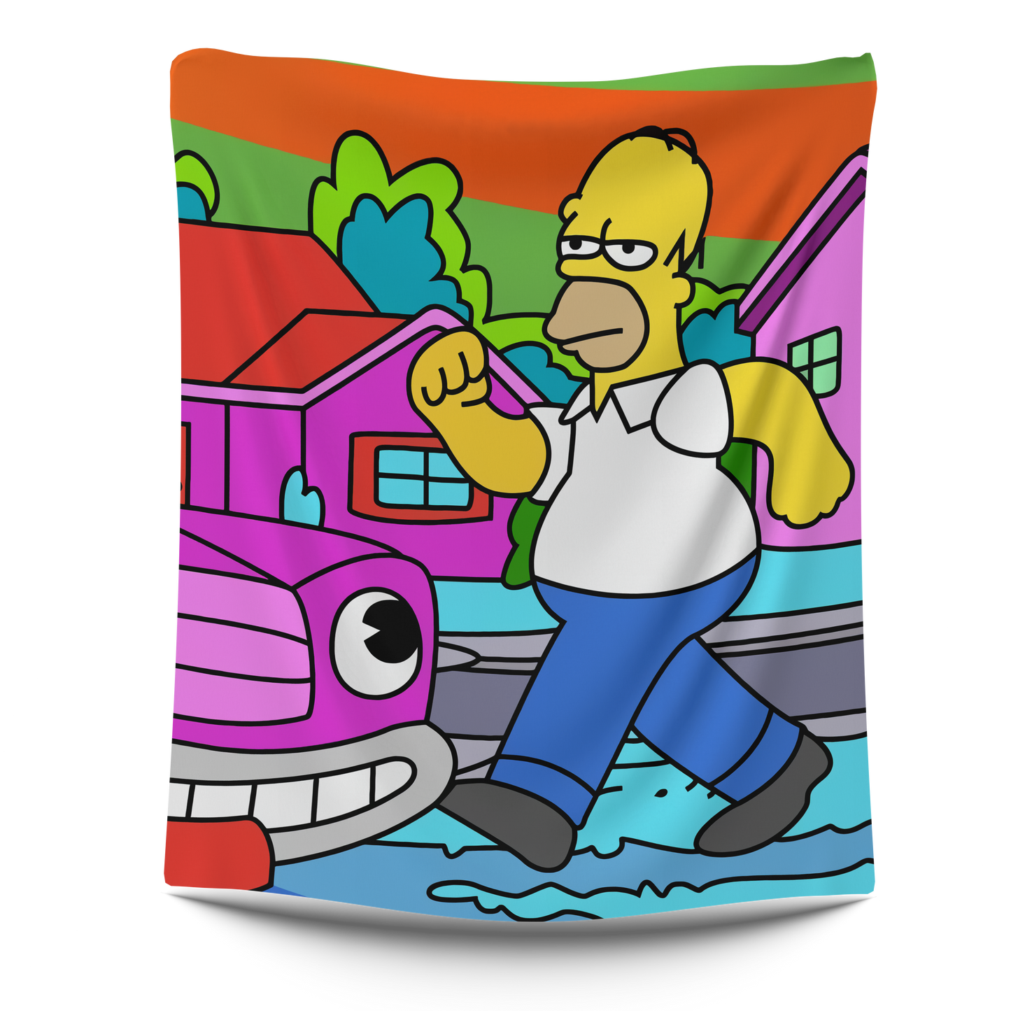 Frazada Homero Grifo Simpson