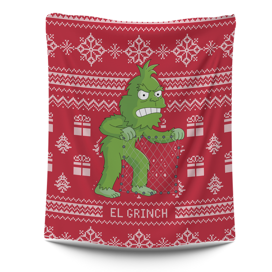 Frazada Grinch Simpsons