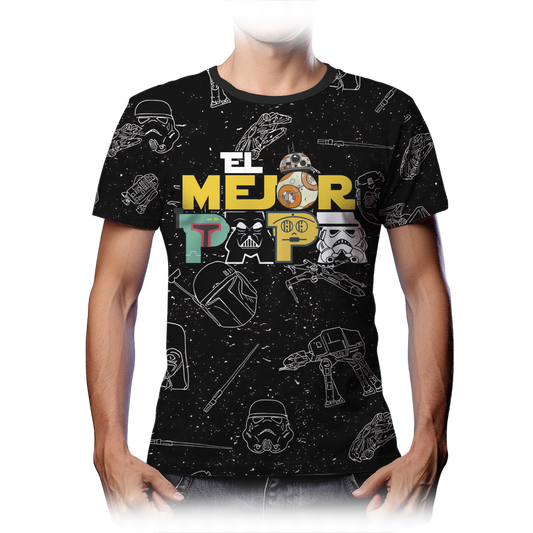 Playera Mejor Papá Star Wars