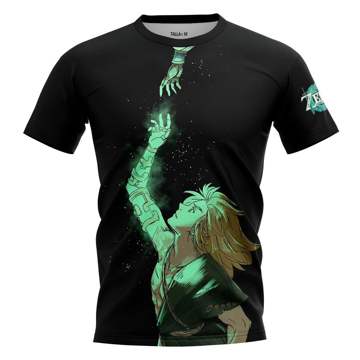 Playera Zelda Link Manos