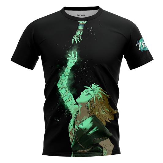 Playera Zelda Link Manos