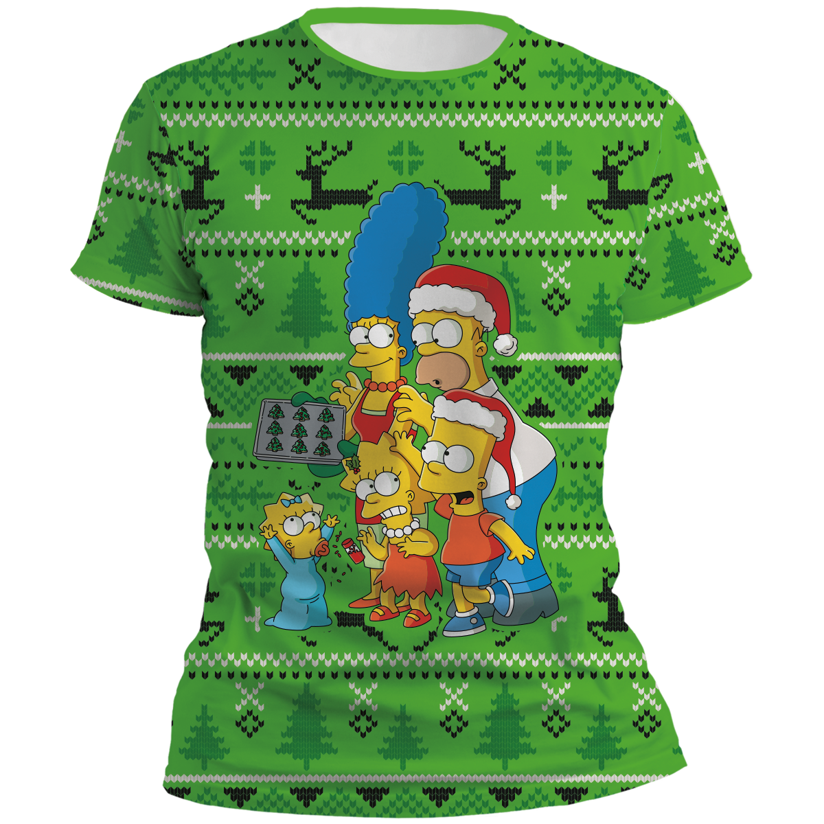 Playera Simpsons Navidad