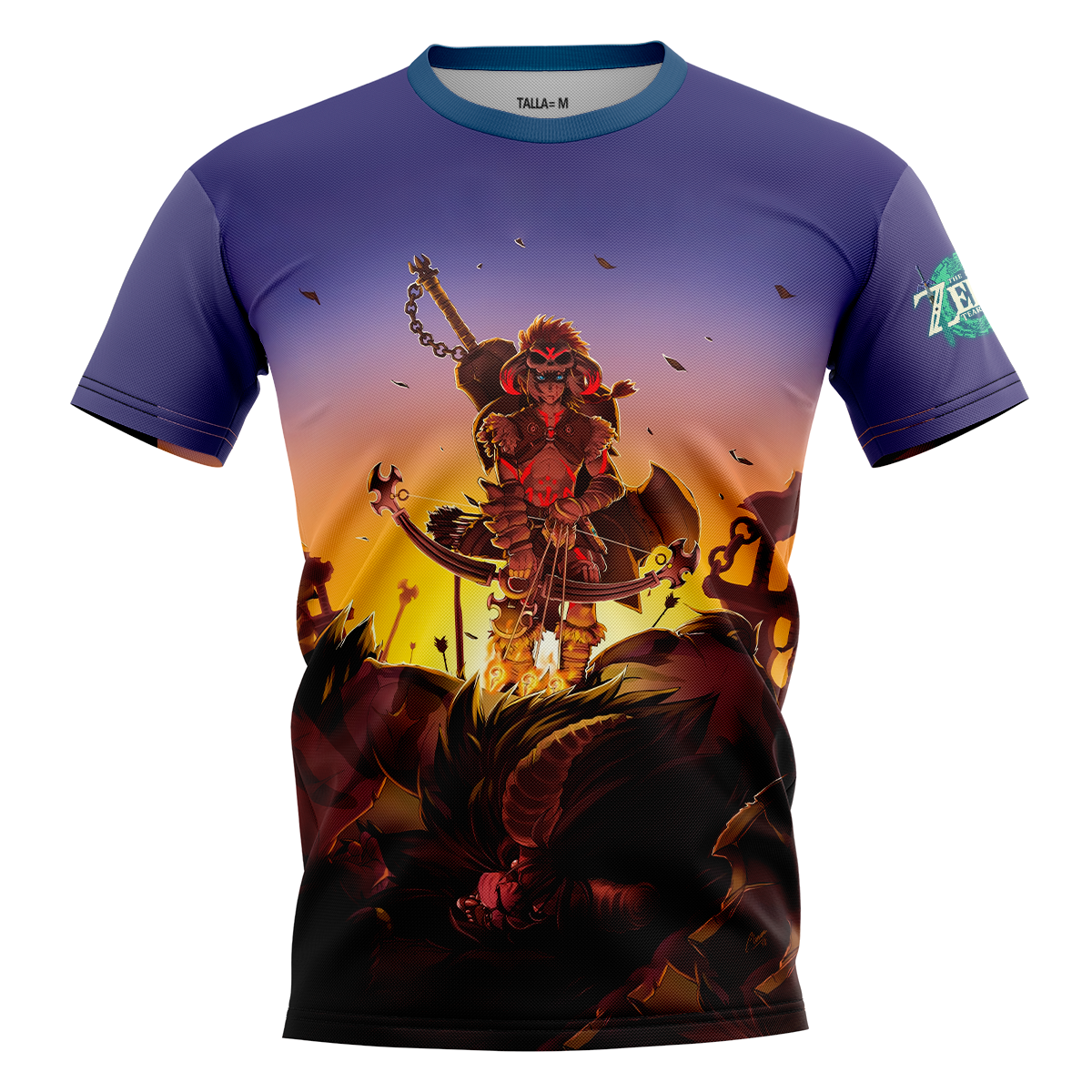 Playera Zelda Traje del Barbaro