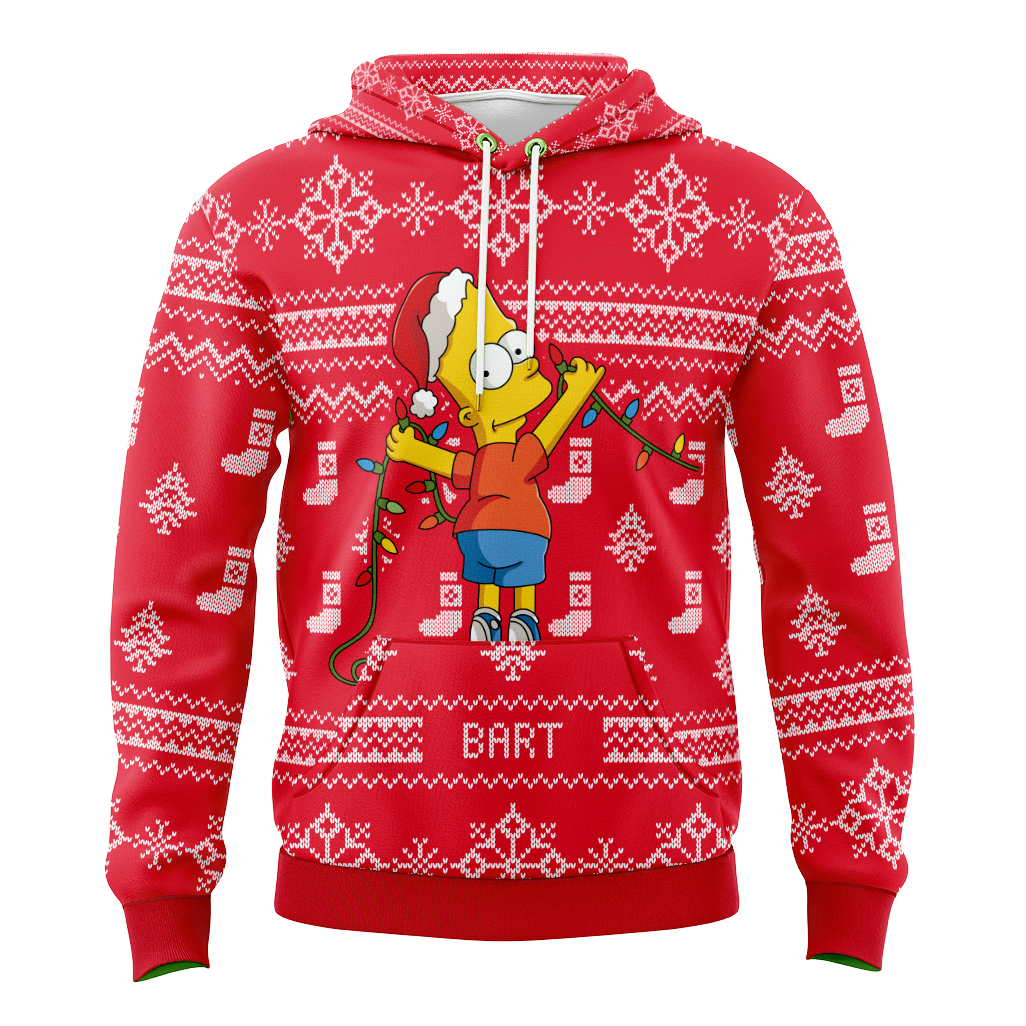 Sudadera Simpsons Navidad Bart