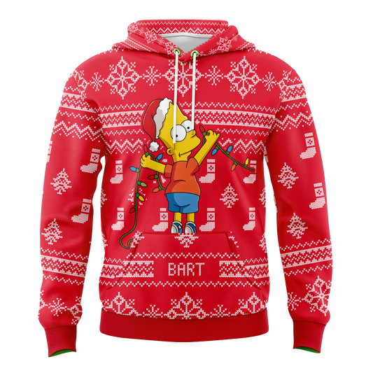 Sudadera Simpsons Navidad Bart