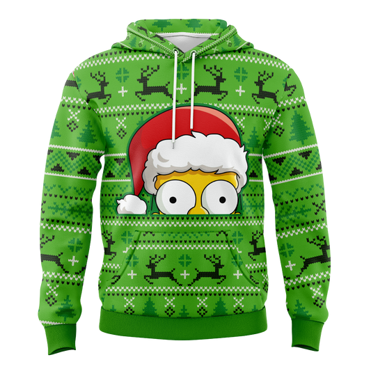 Sudadera Simpsons Navidad Homero Gorro