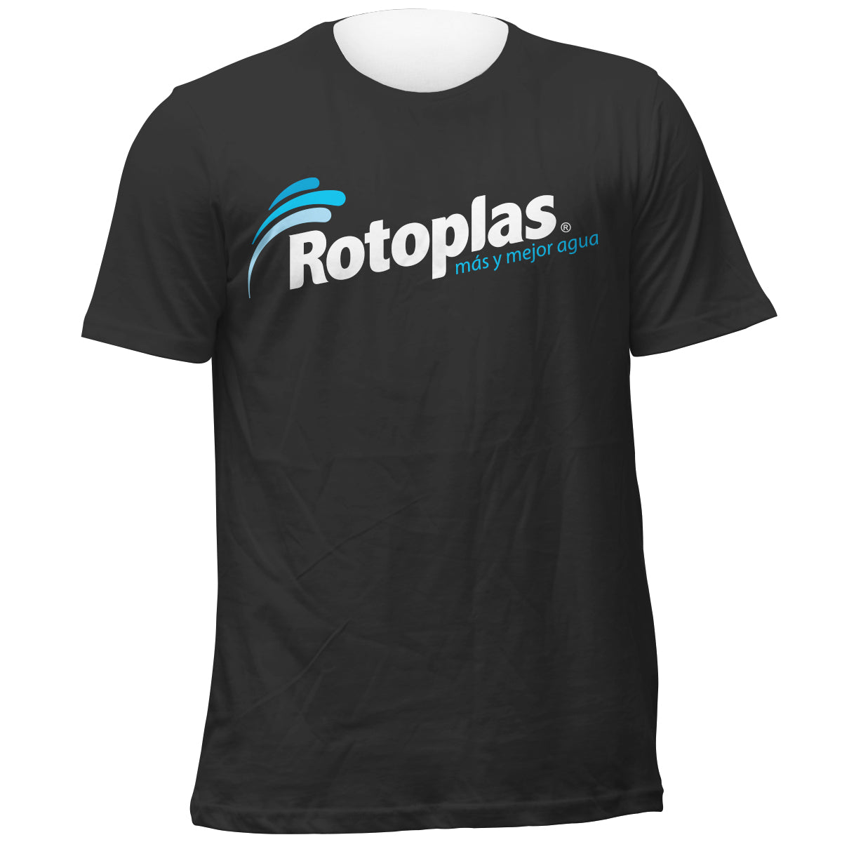 Playera Rotoplas Negra